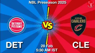 DET vs CLE NBA Match Previews