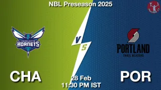 CHA vs POR NBA Match Previews
