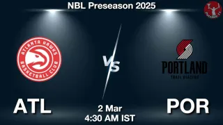 ATL vs POR NBA Match Previews