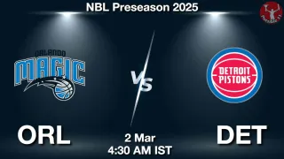 ORL vs DET NBA Match Previews
