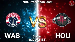 WAS vs HOU NBA Match Previews