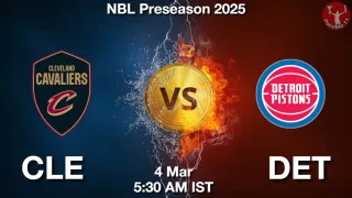 CLE vs DET NBA Match Previews