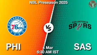 PHI vs SAS NBA Match Previews