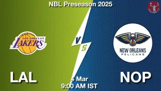 LAL vs NOP NBA Match Previews