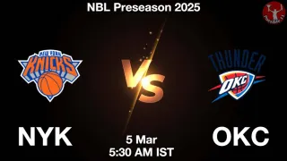 NYK vs OKC NBA Match Previews