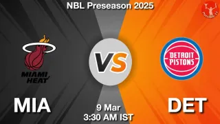 MIA vs DET NBA Match Previews