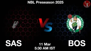 SAS vs BOS NBA Match Previews