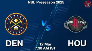 DEN vs HOU NBA Match Previews