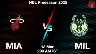 MIA vs MIL NBA Match Previews