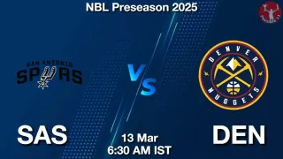 SAS vs DEN NBA Match Previews