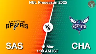 SAS vs CHA NBA Match Previews