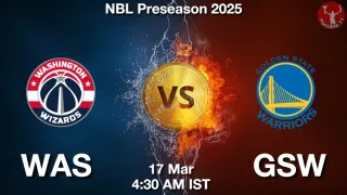 WAS vs GSW NBA Match Previews