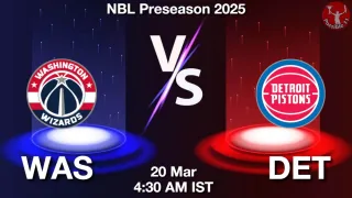 WAS vs DET NBA Match Previews