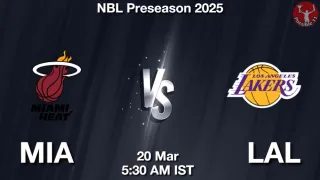 MIA vs LAL NBA Match Previews