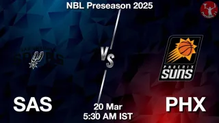 SAS vs PHX NBA Match Previews
