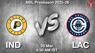 IND vs LAC Matcch Previews