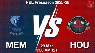 MEM vs HOU Matcch Previews