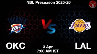 OKC vs LAL NBA Match Previews