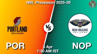 POR vs NOP Matcch Previews