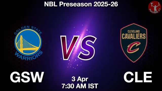 GSW vs CLE ड्रीम11 भविष्यवाणी, फैंटेसी क्रिकेट टीम - 03 अप्रैल 2026