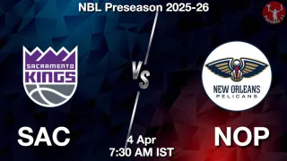 SAC vs NOP Matcch Previews