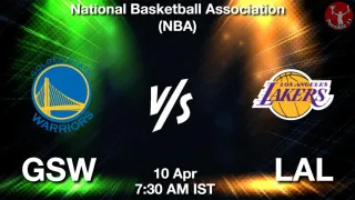 GSW vs LAL Matcch Previews
