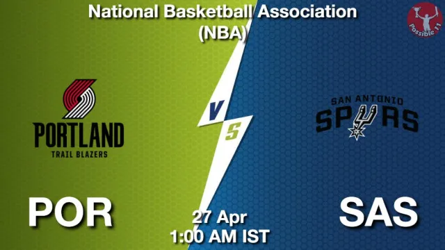 POR vs SAS ड्रीम11 भविष्यवाणी, फैंटेसी क्रिकेट टीम - 27 अप्रैल 2026