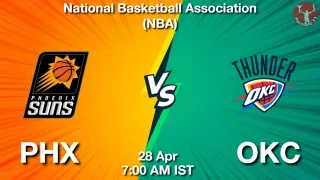 PHX vs OKC Dream11 Prediction