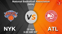 NYK vs ATL Match Result