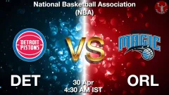 DET vs ORL Match Result