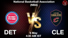 DET vs CLE Match Result
