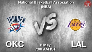 OKC vs LAL - National Basketball