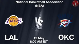 LAL vs OKC - National Basketball