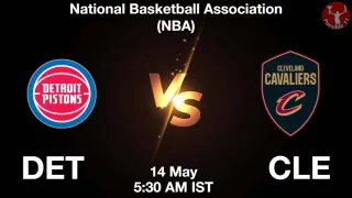 DET vs CLE - National Basketball