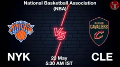 NYK vs CLE Match Result