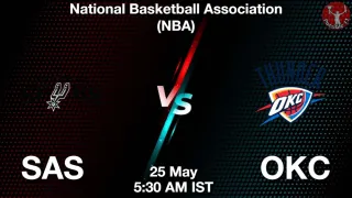SAS vs OKC - National Basketball