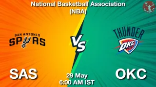 SAS vs OKC NBA Match Previews