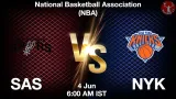 SAS vs NYK Dream11 Prediction, Preview & Updates - <small>Thu, 04 Jun 06:00 AM IST</small>