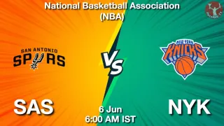 SAS vs NYK - National Basketball