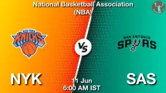 NYK vs SAS Match Result