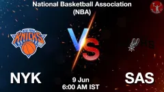NYK vs SAS Match Result