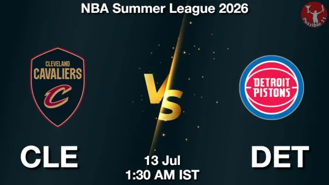 CLE vs DET Match Previews and NBA Tips