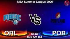 ORL vs POR Match Result