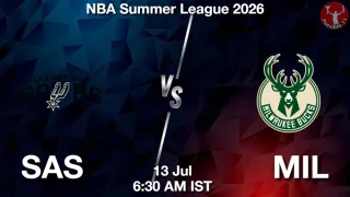 SAS vs MIL - NBA Summer