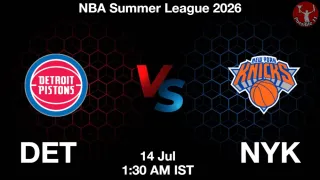 DET vs NYK - NBA Summer