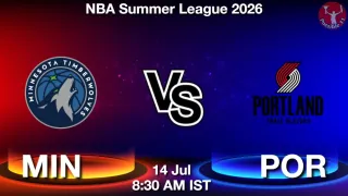 MIN vs POR - NBA Summer