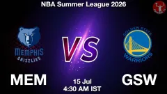 MEM vs GSW Match Result