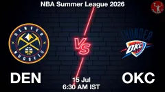 DEN vs OKC Match Result