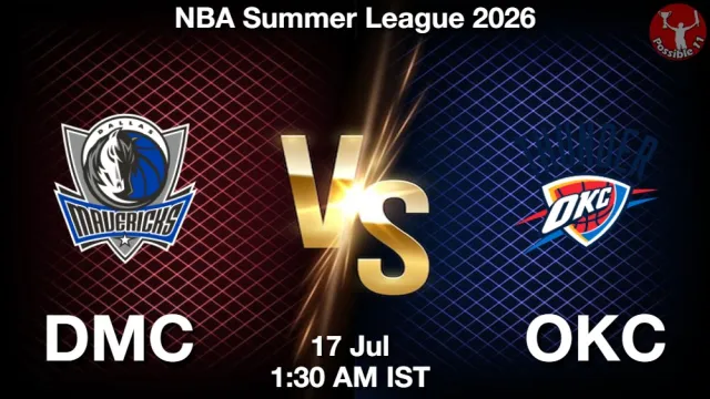 DMC vs OKC Match Previews and NBA Tips