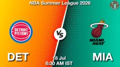 DET vs MIA Match Result